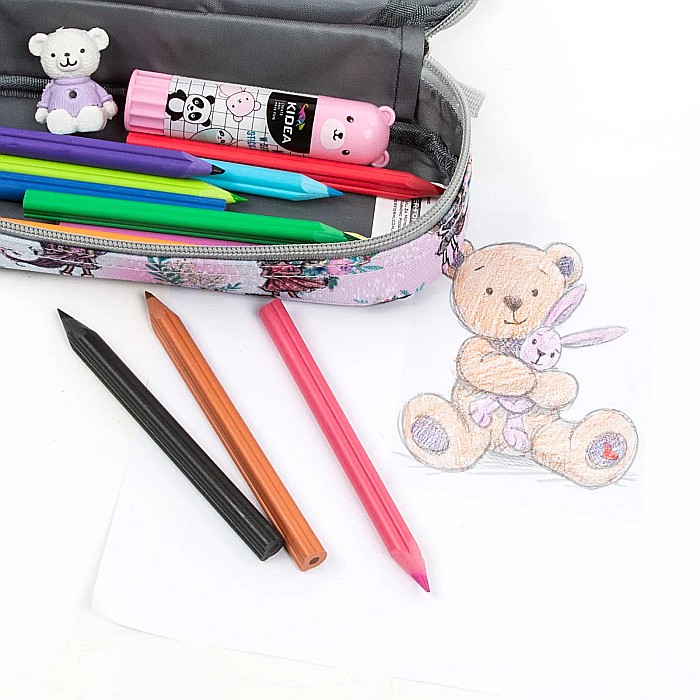 DE CREIOANE COLORATE 12/SET JUMBO FORMA URSULET KIDEA KMJ12KKA [5]