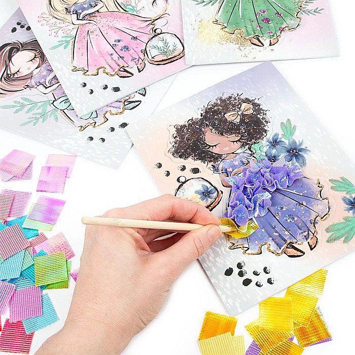 DE SET CREATIV KIDEA STYLIST PRINCESS SZKKKA [3]