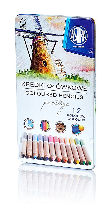 AS CREIOANE COLORATE 12/SET PRESTIGE ASTRA 312117001 [1]