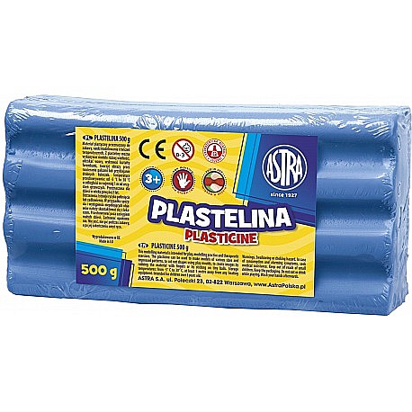AS PLASTILINA ASTRA 500GR BLUE 303117007 [1]