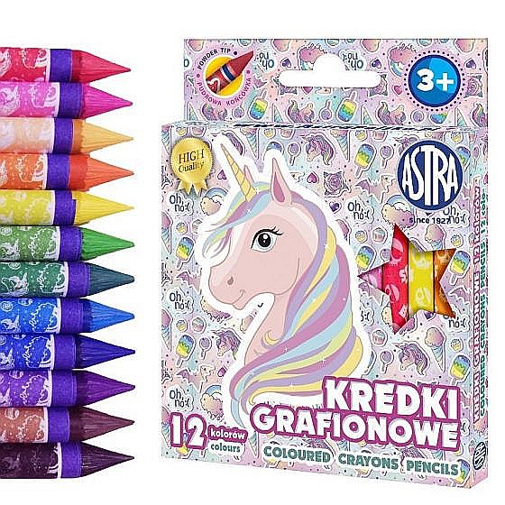 AS CREIOANE COLORATE FARA LEMN ASTRA UNICORN 12/SET 316121009 [2]
