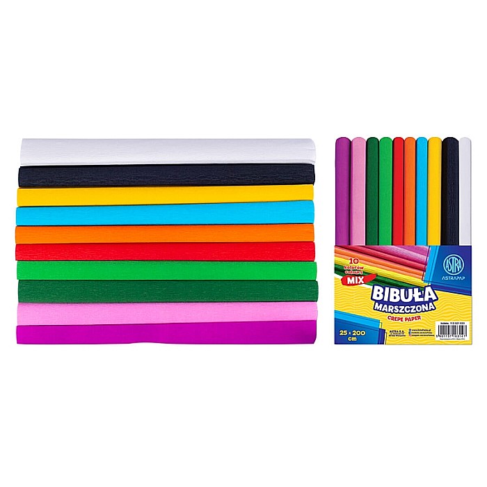 AS HARTIE CREPONATA 25*200CM 10 CULORI/SET 113021033 [2]