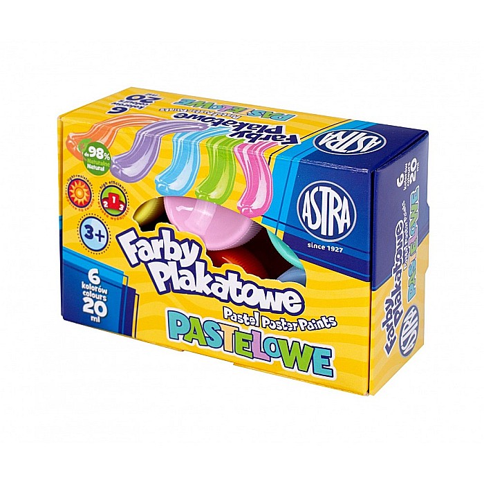 AS GUASE ACRIL ASTRA 6/SET 20ML CULORI PASTEL 301121001 [1]