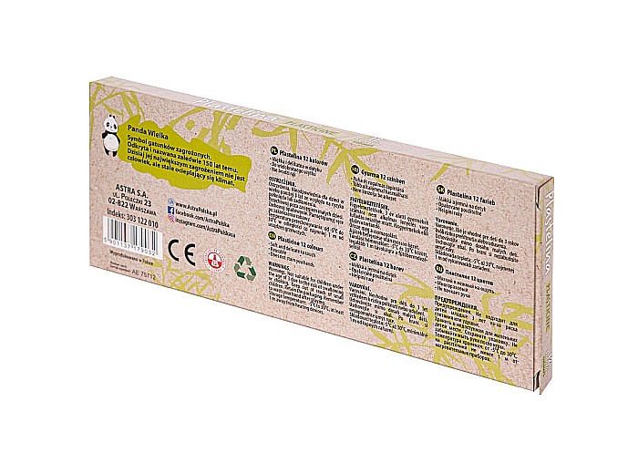 AS PLASTILINA 12 CULORI ECO ASTRA 303122001 [6]