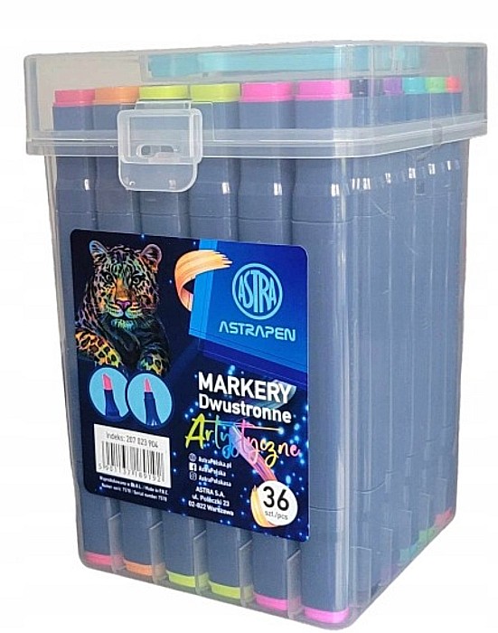 AS MARKERE 2 CAPETE VF. TESIT si VF.FIN 36 CULORI/SET NEON 207023904 [1]