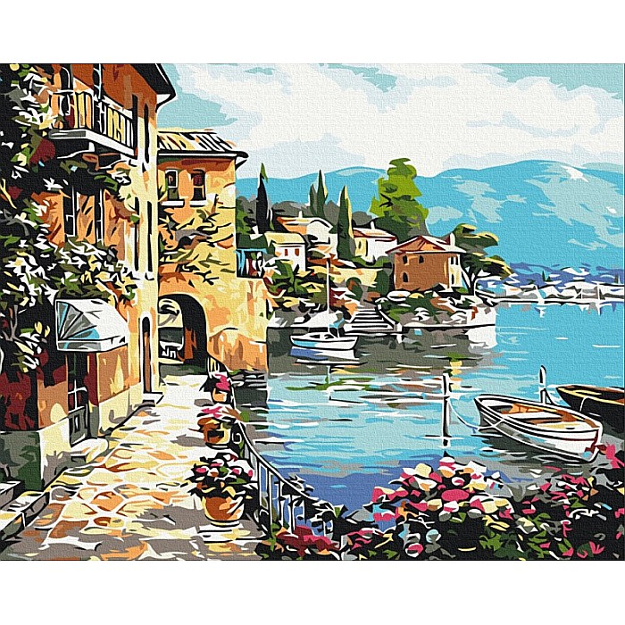 AS PANZA PICTURA PE NUMERE 40*50CM CU VOPSELE SI PENSULE, VACANTE 801022908 [1]