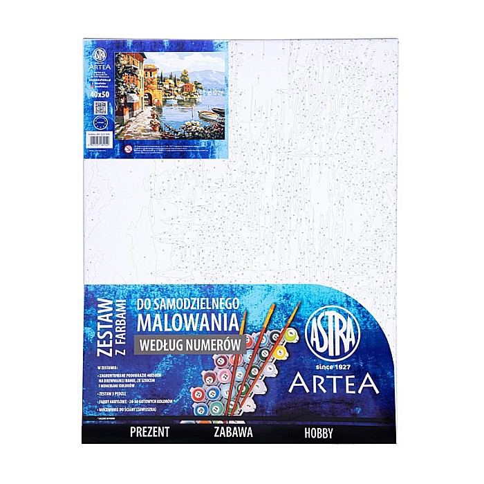 AS PANZA PICTURA PE NUMERE 40*50CM CU VOPSELE SI PENSULE, VACANTE 801022908 [5]