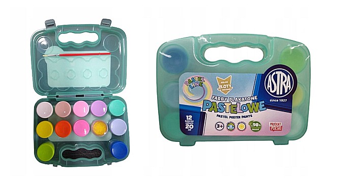 AS GUASE ACRIL ASTRA 12/SET 20ML CULORI PASTEL 301123003 [2]