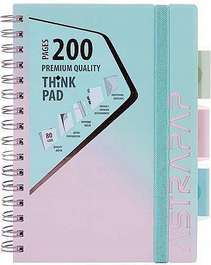 AS CAIET A4 PP SPIRA 200F CU ELASTIC, RIGLA SI 3 SEPARATOARE, OMBRE LINE PATRATELE 104023007 [3]