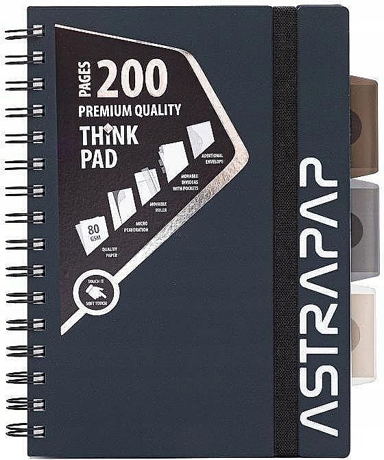 AS CAIET A4 PP SPIRA 200F CU ELASTIC, RIGLA SI 3 SEPARATOARE, OMBRE LINE PATRATELE 104023007 [6]