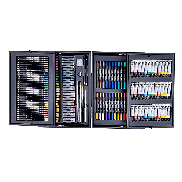 AS SET ASTRA ART&HOBBY 218 PIESE CU VALIZA LEMN 602124001 [4]