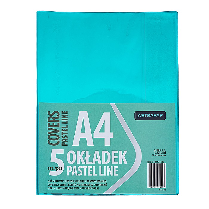 AS COPERTA PLASTIC A4 DIVERSE CULORI 5/SET 124024006 [3]