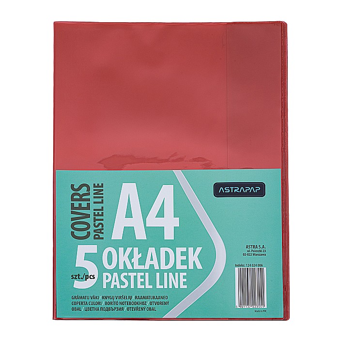 AS COPERTA PLASTIC A4 DIVERSE CULORI 5/SET 124024006 [4]