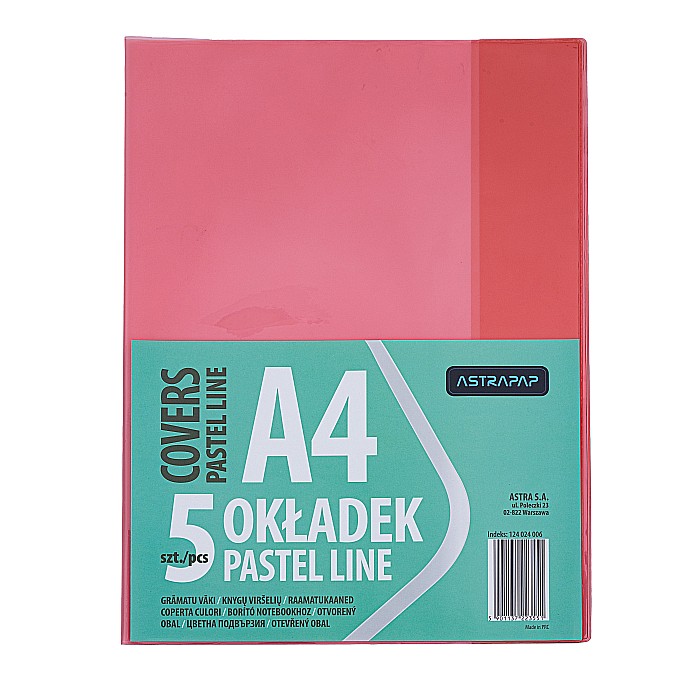 AS COPERTA PLASTIC A4 DIVERSE CULORI 5/SET 124024006 [5]