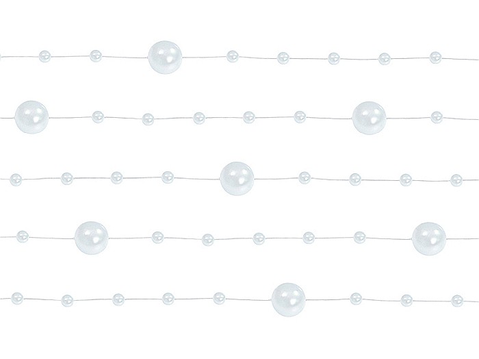 PD GHIRLANDA PERLE DECOR ALBA 1.3M 5/SET GP1 [2]