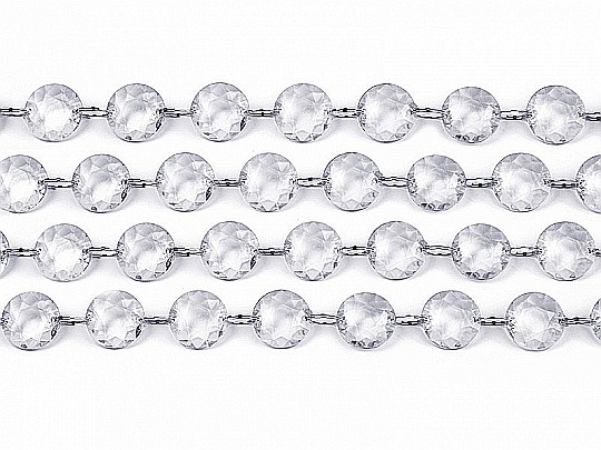 PD GHIRLANDA DIN CRISTALE, transparent, 1 metru, CC01 [1]