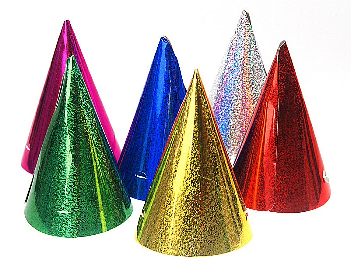 PD COIF DIN CARTON Holographic, mix, 16cm, 20/set CZAP20 [3]