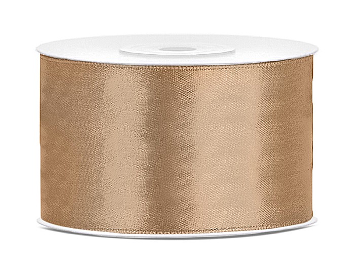 PD BANDA SATIN, Satin Ribbon, light gold, 38mm/25m TS38-019J [1]