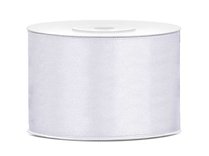 PD BANDA SATIN, Satin Ribbon, white, 50mm/25m TS50-008 [1]