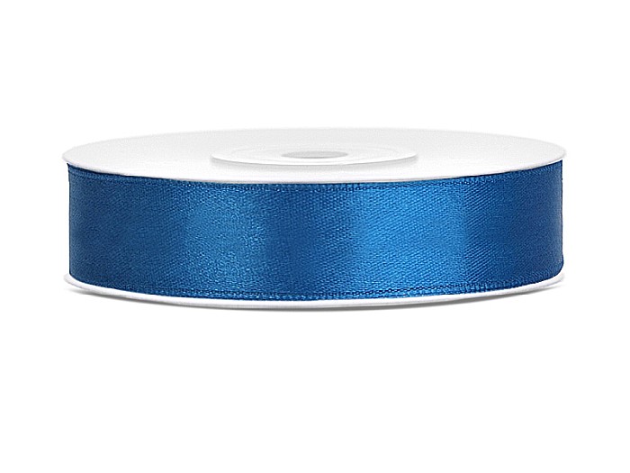 PD BANDA SATIN, Satin Ribbon, blue, 12mm/25m TS12-001 [1]