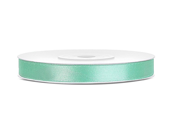 PD BANDA SATIN, Satin Ribbon, mint, 6mm/25m TS6-103 [1]