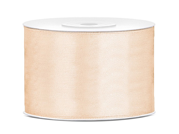 PD BANDA SATIN, Satin Ribbon, cream, 50mm/25m TS50-079 [1]