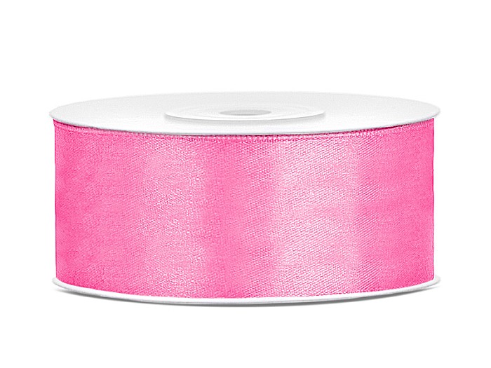 PD BANDA SATIN, Satin Ribbon, pink, 25mm/25m TS25-081 [1]