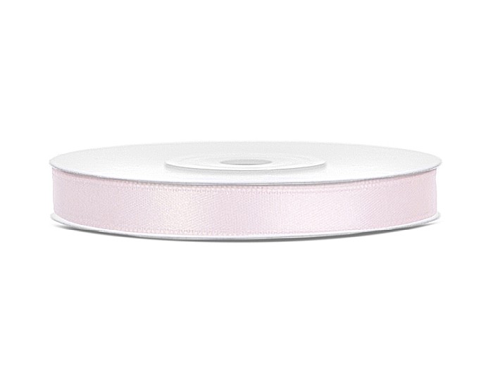 PD BANDA SATIN, Satin Ribbon, light powder pink, 6mm/25m TS6-081PJ [1]