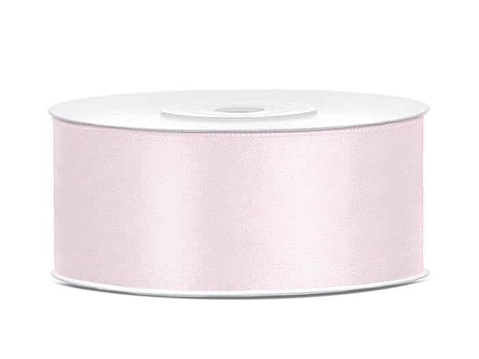 PD BANDA SATIN, Satin Ribbon, light powder pink, 25mm/25m TS25-081PJ [1]