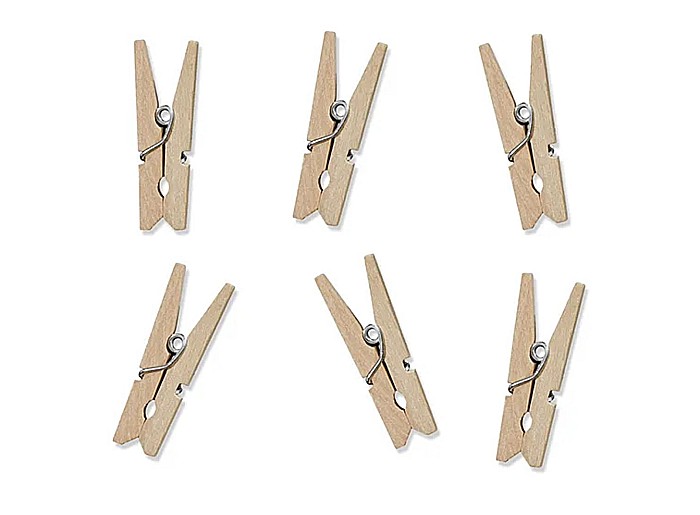 PD CLEME DE LEMN, 3cm, natural wood 20/set KLD-100 [2]