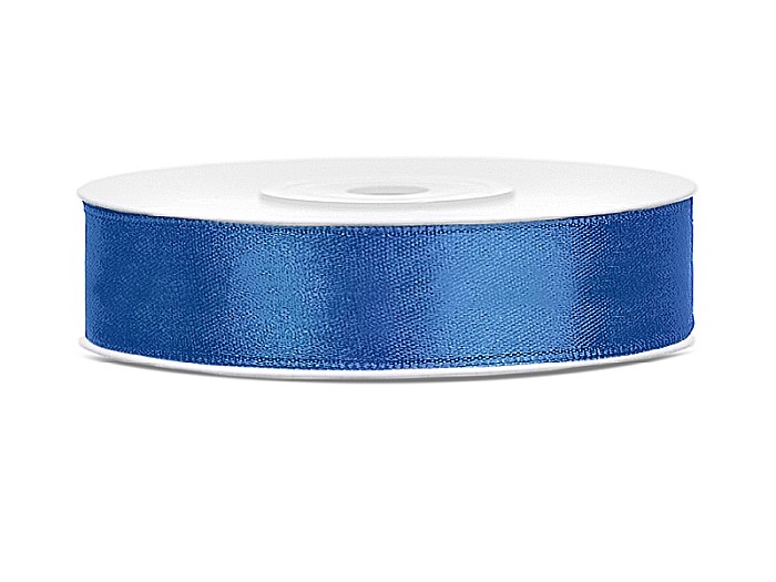 PD BANDA SATIN, Satin Ribbon, royal blue, 12mm/25m TS12-074R [1]