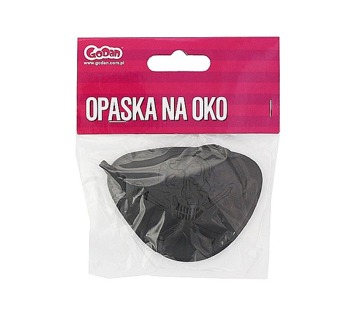 GOD PLASTURE DE PIRAT, PENTRU OCHI, NEGRU F905 [3]