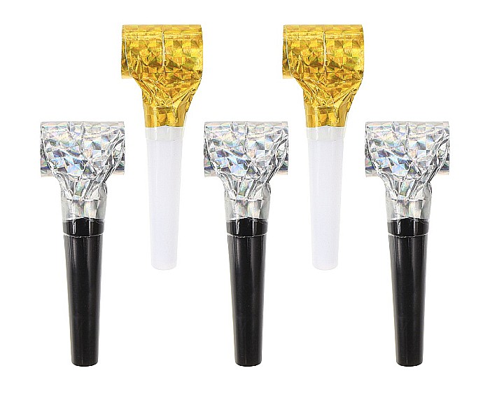 GOD FLUIERE DIN HARTIE PARTY Holographic blowouts, 4cm 5/set PZ-TRH5 [2]