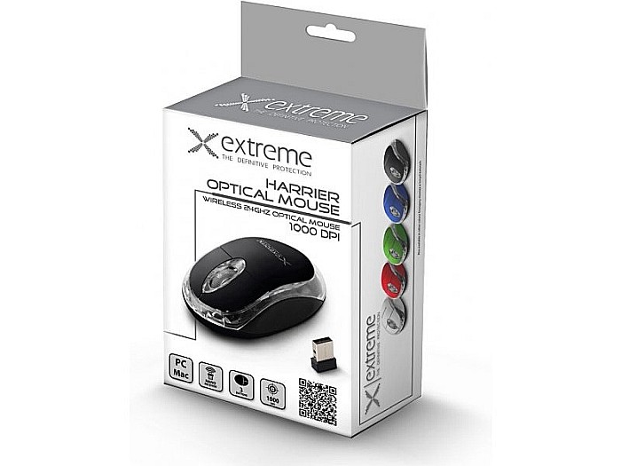 TEC MOUSE XTREME HARRIER WIRELESS, NEGRU XM105K [2]