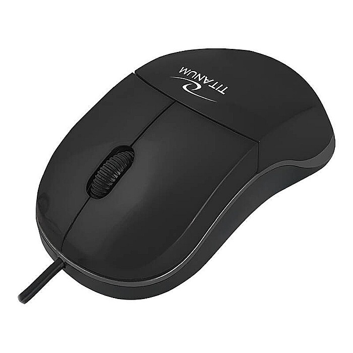 TEC MOUSE OPTIC TITANUM SELENE CU FIR TM124K, USB TM124K [1]