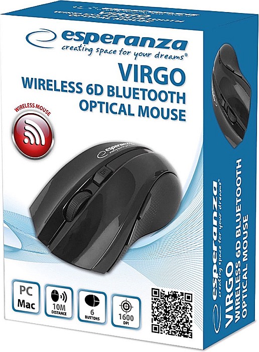 TEC MOUSE OPTIC FARA FIR 6D BLUETOOTH ESPERA EM129K [2]