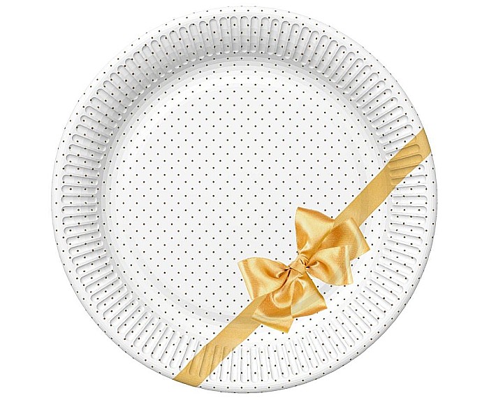 GOD FARFURII CARTON Golden Bow Elegance, 18cm, 8/set TD01_OG_034301 [1]