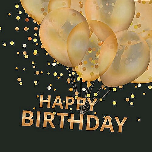 GOD SERVETELE 33*33CM 20/SET GOLD BALLOONS SL_OG_055401 [1]