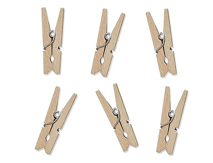 PD CLEME DE LEMN, 3,5cm natural wood 10/set KDD-100 [2]