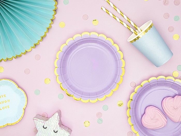 PD PAIE DIN HARTIE PENTRU BAUTURI gold, 19.5cm 10/set SPP1M-019 [5]