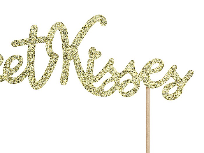 PD DECORATIUNI PENTRU TORT Sweet Love - Sweet kisses, 16.5cm KPT24-019B [2]