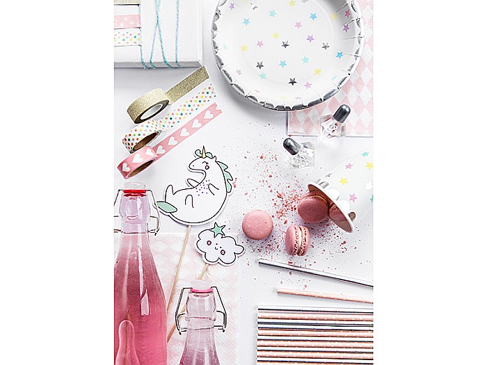 PD FARFURII CARTON Unicorn - Stars, 18 cm 6/SET TPP14 [4]