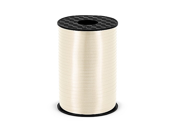 PD RAFIE ribbon, light cream, 5mm/225m PRP5-079J [1]