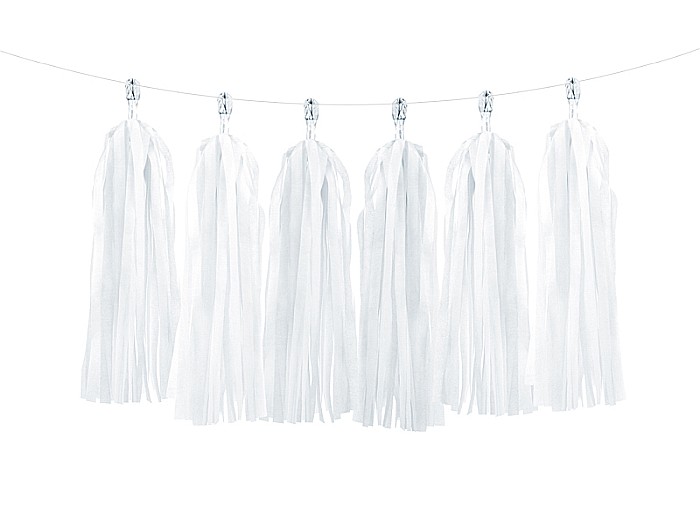 PD GHIRLANDA CU CIUCURI,Tassel garland, white TG1-008 [1]
