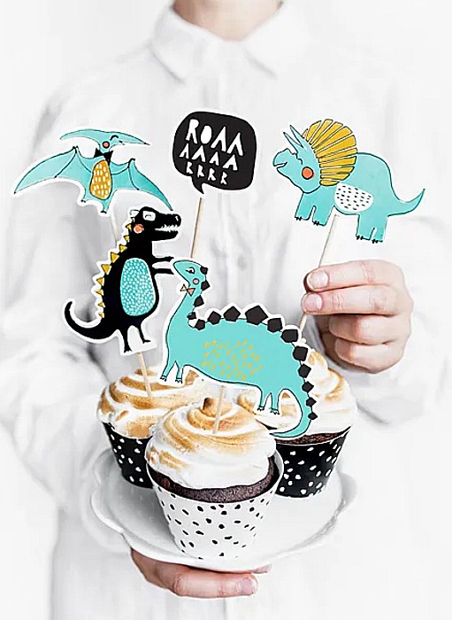 PD DECORATIUNI PENTRU TORT Dinosaurs, 10,5-20cm 5/set KPT31 [3]