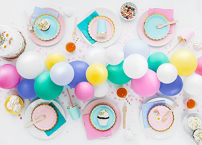 PD FARFURII CARTON light pink, 18cm 6/set TPP16-081J [8]