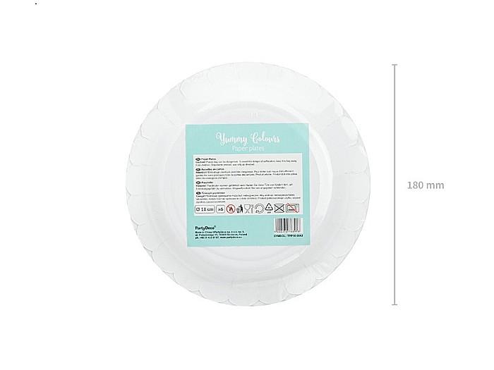 PD FARFURII CARTON mint, 18cm 6/set TPP16-103 [8]