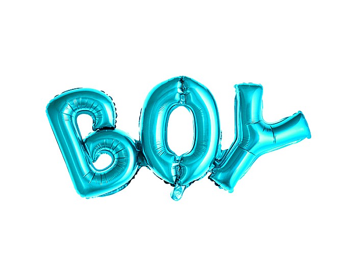 PD BALON FOLIE ALUMINIU Boy, 67x29cm, blue FB8M-001 [1]