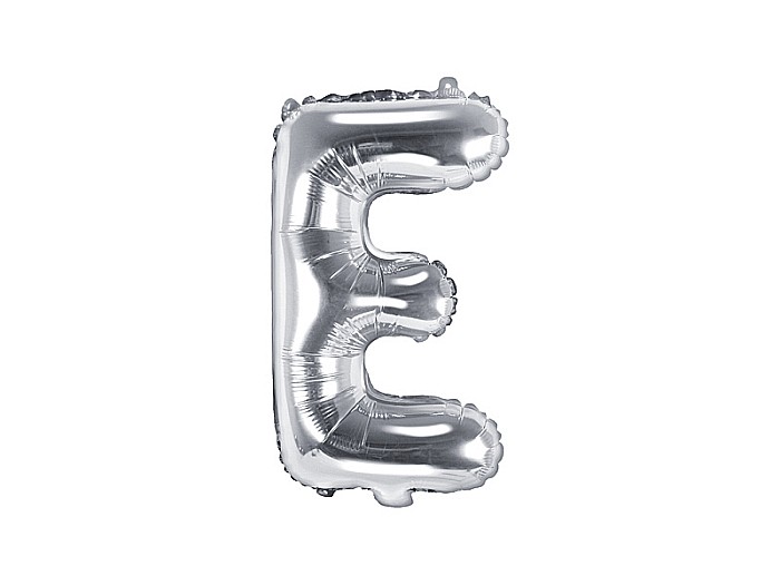 PD BALON FOLIE ALUMINIU Letter "E", 35cm, silver FB2M-E-018 [1]