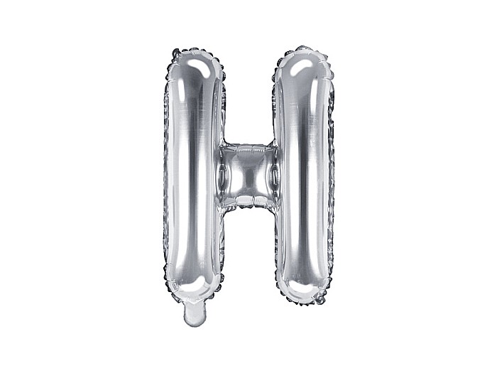 PD BALON FOLIE ALUMINIU Letter "H", 35cm, silver FB2M-H-018 [1]